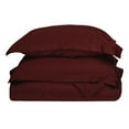 thumbnail image 4 of Superior Egyptian Cotton Duvet Cover Set, Twin, Burgundy, 4 of 4