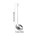 thumbnail image 3 of NWOKYZGH 1Pc Stainless Steel Cooking Utensil with Handle, Spatula, Slotted Spatula and Spoon, Dishwasher Safe, 3 of 6