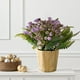 thumbnail image 4 of Bonsái artificial | Arreglo floral y de lavanda artificial | Decoración para el hogar y la oficina: ideal para la sala de estar, la entrada o estanterías | Vegetación artificial en jarrón moderno, 4 of 6