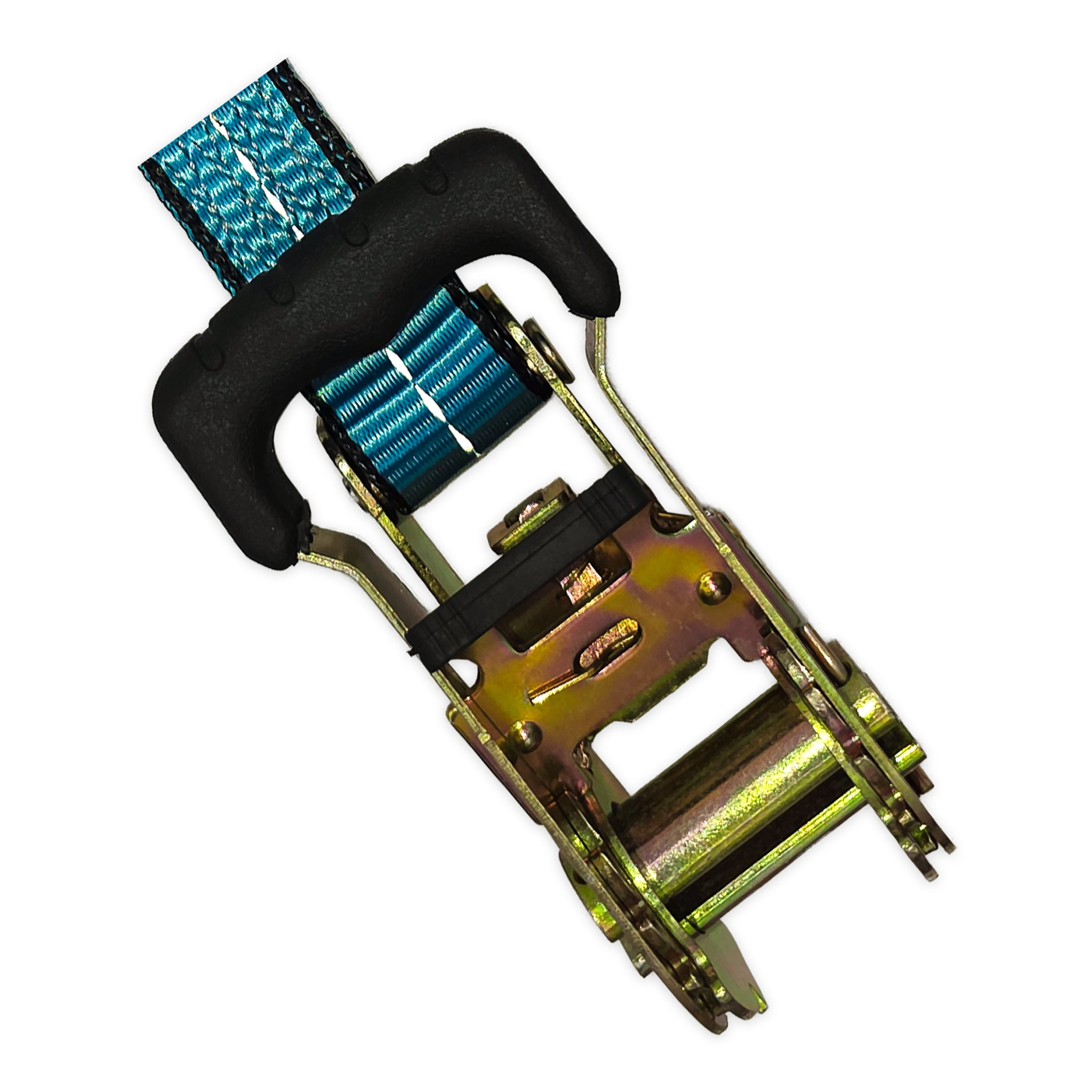 Ozark Trail 15-Ft Ratchet Tie Down Straps, 2-Pack, 1,000 lb WLL, Blue