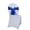 Blue 1, variant on Satin Chair Sashes Bows Ties Ready Made Chair Sashes Elastic Band for Wedding Party Events Banquets Chair Cover Decoration