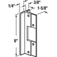 thumbnail image 2 of Prime-Line Products U 9481 Latch Bolt Guard Plate, Aluminum, 2 of 2
