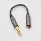 thumbnail image 3 of Cable adaptador de equilibrio con núcleo de alambre plateado, cable adaptador de audio hembra de 4,4 revoluciones y 3,5, 3 of 4