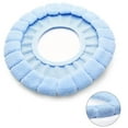 thumbnail image 4 of LNKOO 3 Pcs Thicken Toilet seat Cover Cushion Pads Luxury Toilets Warm Toilet seat Covers Warm Toilet Seat Mat Super Warm Universal, 4 of 6