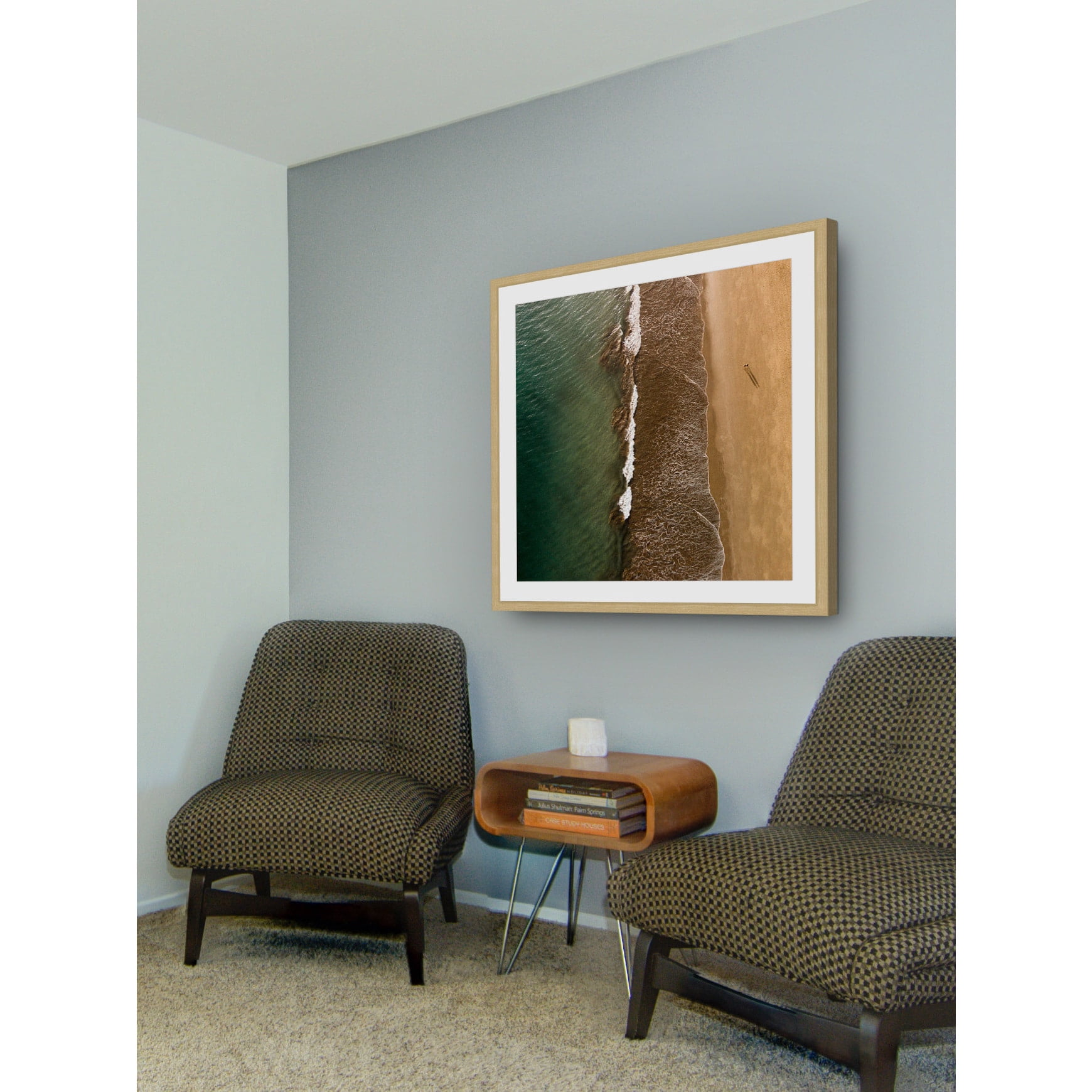 "Sea Shore" by Karolis Janulis Framed Painting Print