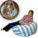 thumbnail image 2 of Extra Large Stuffed Animal Toy Storage Bean Bag Kids Bean Cover Soft Seat Home Banmo, 2 of 4