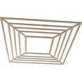 thumbnail image 2 of 40"OD x 14 5/8"ID x 3/8"T Raven Wood Fretwork Pierced Ceiling Medallion, Birch, 2 of 3