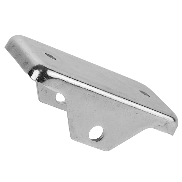 FUTUREORYY Trailer Jack Foot Bracket Silver Galvanized Iron 1 Set For Rv Maintenance