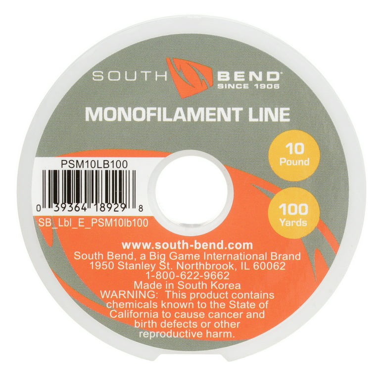 South Bend Monofilament Line - 10 lb. - 100 yd.