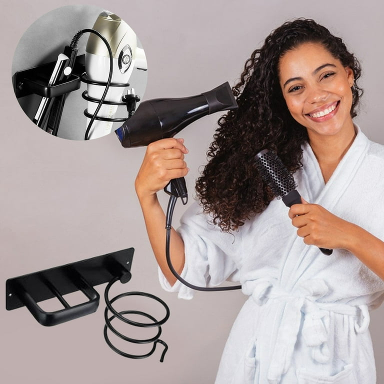 No Drilling Hair Dryer Holder, Inch Blow Dryer Holder