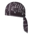 thumbnail image 4 of Beanie Hat qinhaie 4 Pcs Doo Rags for Men Skull Cap Breathable Moisture Wicking Pirate Hat Helmet Liner Running Cotton Hat Multicolor Bucket Hats One Size, 4 of 6