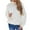 Beige, variant on LYXSSBYX Women Fall Sweaters Dress for Women 2022 Hot Sale Clearance Fashion Women Solid Color Long Sleeve Pullove O-Neck Shirt Sweater Tops