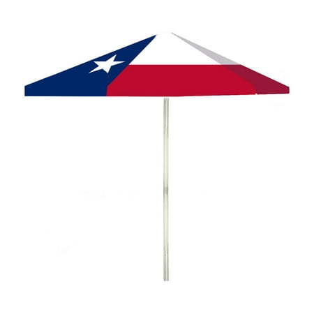 Best of Times State Flag of Texas 6 ft. Steel Square Market