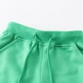thumbnail image 6 of Zanarzt Toddler Boys Athletic Cotton Shorts Toddler Boys Shorts Baby Boy Summer Clothes Pull On Jogger Short Green,1-2 Years, 6 of 9