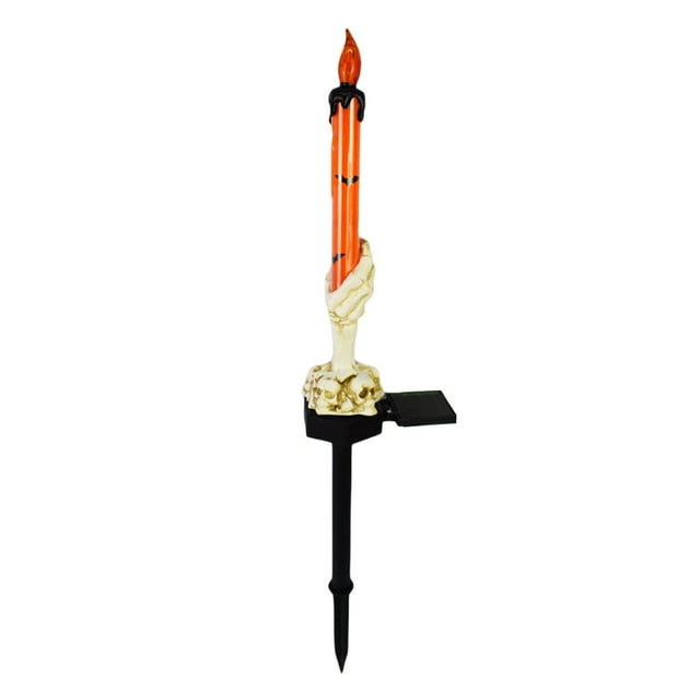 Halloween Solar Garden Resin Courtyard Ground Light Hand Candle Atmosphere Decorative Light