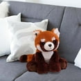 thumbnail image 5 of Adorable Red Panda Stuffed Animal Toy Soft Cute Huggable Doll For Kids Bedroom, 5 of 7