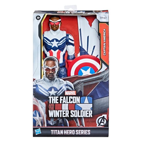 Figura de Capitán America Hasbro Marvel 12 Pulgadas