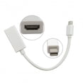 thumbnail image 3 of Xiwai Cable Mini DisplayPort DP to HDMI Female 1.3 Adapter Support Audio Color 20cm for Mac, 3 of 7