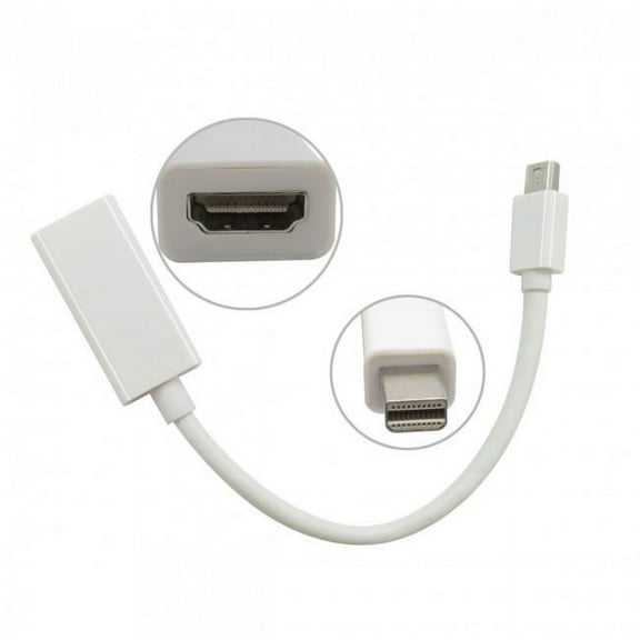 Chenyang CY Mini DisplayPort DP to HDMI Female 1.3 Adapter Support Audio Color 20cm for Mac Cable