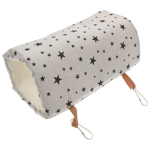 ULTNICE Squirrel Sleeping Bed Comfortable Resting Tunnel Cotton White 1Pcs
