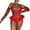 Red, variant on NMMUED Bodysuits for Women, Sequin Bodysuit, Sparkly Bodysuit for Women, Strapless Bodysuit, Party Outfits for Women, Black L