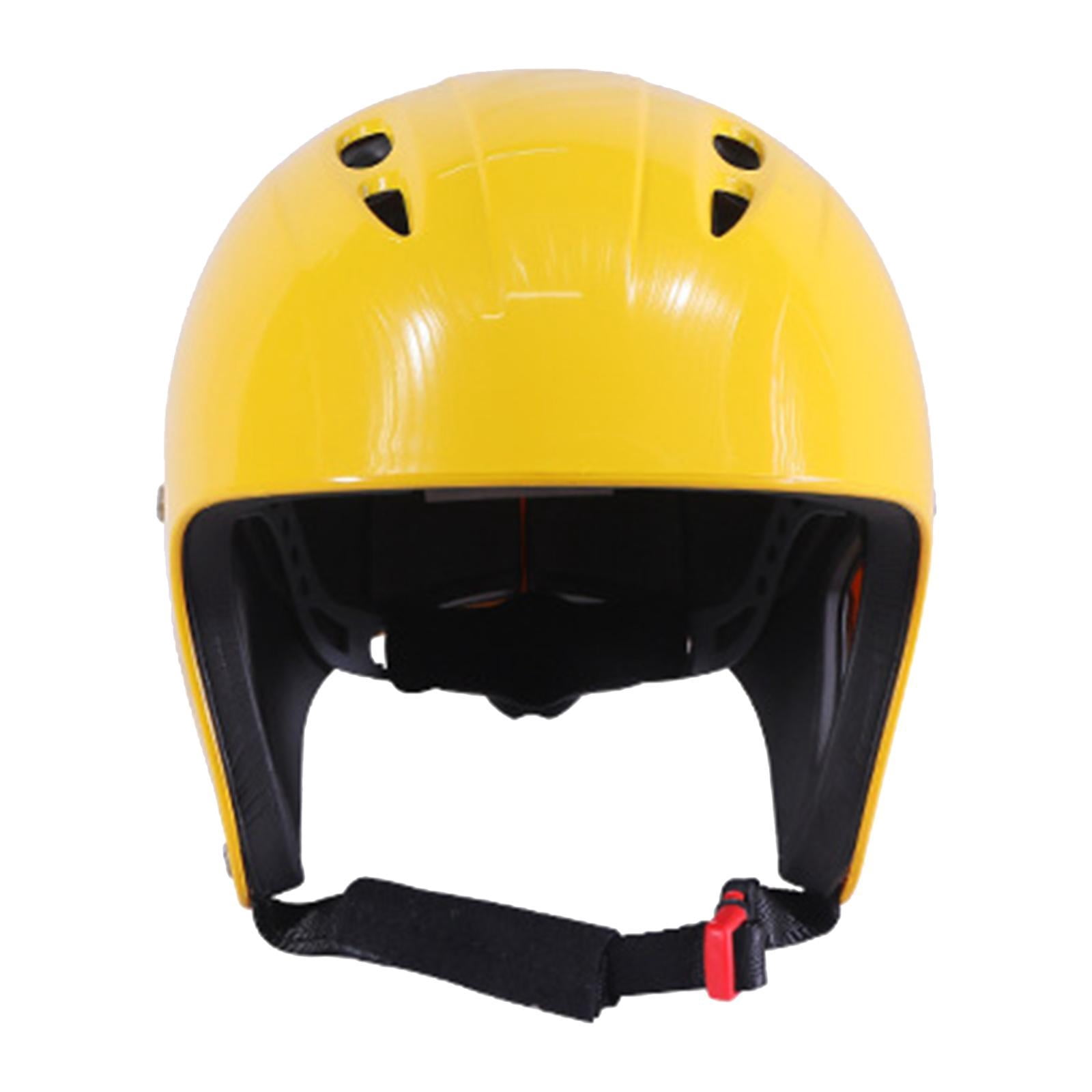 Colaxi Hard Hat Secure Helmet Protective Accessories Sports Helmet Protection Cap for Drifting River Adventure Outdoor Rock Climbing Yellow