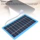 thumbnail image 3 of Panel Solar Pequeño, Alta Estabilidad, 5 W, 5 V, Silicio Monocristalino, Panel Solar Para Exteriores, Carga Eficiente, Fácil De Usar Para Senderismo, 3 of 7