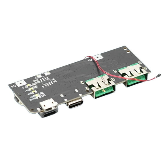 22.5W Power Banks Module with 5 USB Port QC4 PD3.0 Circuit Board for Fast Charging for Computer DIY Enthusiasts