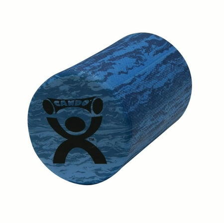 CanDo Blue Marble High Density EVA Foam Roller For Muscle Restoration, Massage Therapy, Sport Recovery, And Physical Therapy. 6