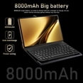thumbnail image 6 of NANNEE Pad 17 Pro Max 10.1" Android 15 Tablet, 8GB RAM + 256GB Storage, 8000mAh Battery, HD Display, WiFi Gaming Tablet with Keyboard & Mouse, for Work, Study & Entertainment, 6 of 13