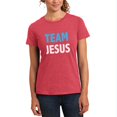 thumbnail image 1 of Team Jesus Womens Soft Heather T Shirt, 1 of 1