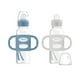 thumbnail image 1 of Dr. Brown's Milestones - Botella de transición estrecha con asas de silicona de 8 onzas, 250 ml, 6 m, 1 of 12