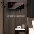 thumbnail image 3 of Electric Clock, Accurate Large Digital Wall Clock  for Living Room, 3 of 8