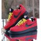 thumbnail image 4 of Ni&ke Air Force 1 Low Miami Heat 2014 Men’s Size 12 Red Paisley Custom 488298-617, 4 of 6