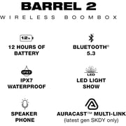 Barrel 2 Wireless Speaker - Black XT