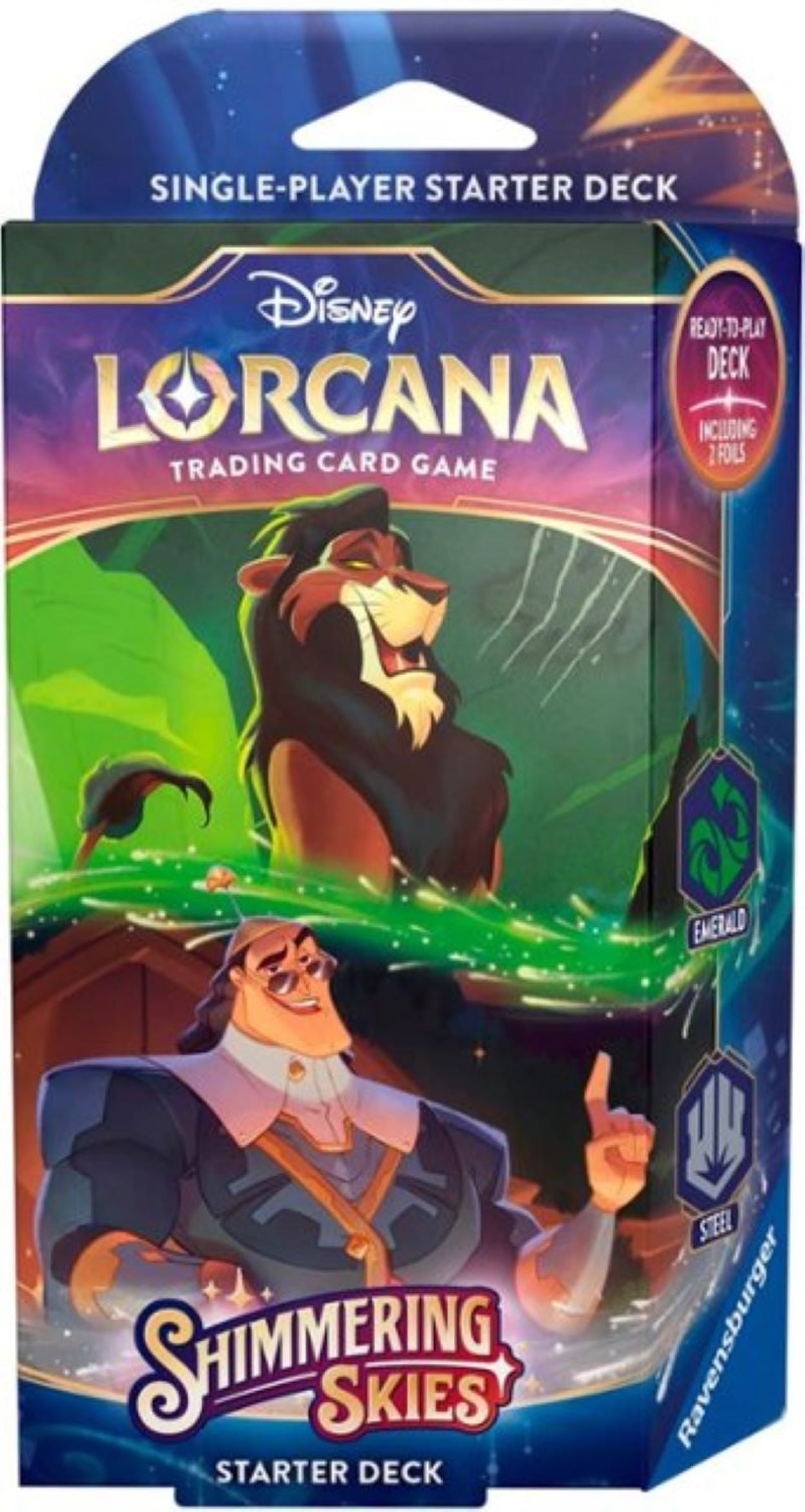 lorcana cards sets Disney Lorcana Starter Deck Ruby & Sapphire (Archazia's Island)