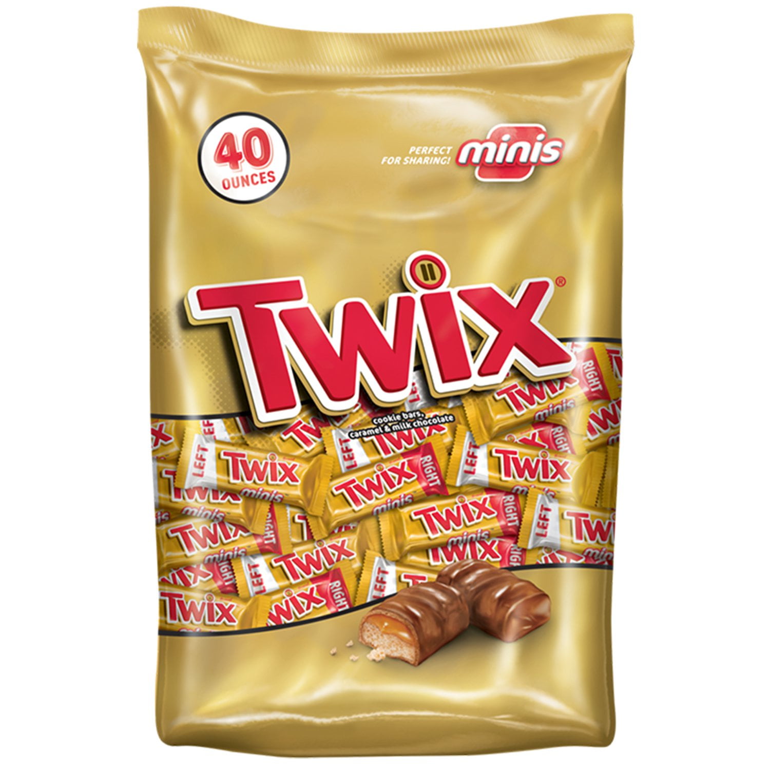 4 Packs Twix Mini Size Caramel Chocolate Cookie Candy Bar 40 Oz Ebay 4381