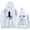 White, variant on Diljit Dosanjh Hoodie 2024 Dil-Luminati Tour Clothes Fashion Sweatshirt Casual Pullover