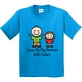 thumbnail image 3 of Inktastic I Love My Brother with Autism Youth T-Shirt, 3 of 5