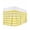 Yellow, variant on Pink Striped Wrap Around Bed Skirts for Queen Bed 16" Drop,Bed Skirt with Adjustable Elastic Belt Dust Ruffle Bed Valance for Bedroom Hotel Modern Simple Monochrome Geometric White Bed Frame Cover