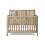 Suite Bebe Barnside Farmhouse Wood 4-in-1 Convertible Crib - Vintage Chestnut