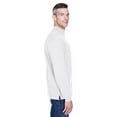 thumbnail image 3 of Adult Sueded Cotton Jersey Mock Turtleneck - WHITE - 3XL, 3 of 3