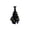 Black, variant on Yashow Elite Halloween Decoration Ornament, Light Up Black Cat Resin Tree Table Centerpieces, 9.83 Inch Spooky Home Decor Accessories for Desk, Mantel, and Shelf Display
