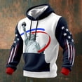 thumbnail image 2 of Kcolen 250 Anniversary Usa Sweatshirt Men American Patriotic Flag Men's United States 250 Years Shirt American 1776-2026 250th Birthday Mens Fashion Pullover Trendy Fall Winter Outfits, 2 of 4