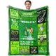 thumbnail image 1 of LHSHID Golf Themed Gifts Blanket Plush Fuzzy Fleece Throw Blanket for Bed Sofa Office Couch Travel 50x60in, 1 of 6