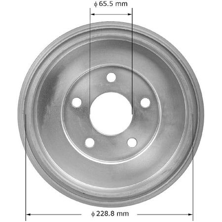 BENDIX PREMIUM PDR0838 - Brake Drum