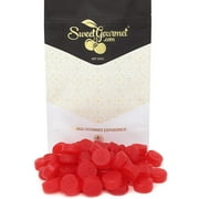 SweetGourmet Cherry JuJu Coins | Bulk Unwrapped Soft Candy | 1 Pound
