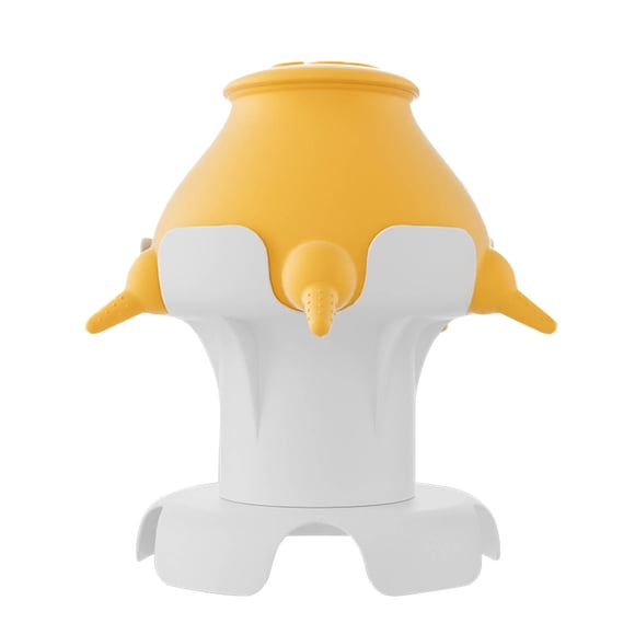Distributeur de Lait pour Animaux, Distributeur de Lait pour Animaux avec Tétine de Lait Maternel 4 Tétines en Silicone Souple Bol à Base Surélevée Multifonctionnel Facile à Nettoyer Distributeur de Lait pour Animaux pour Plusieurs Chiots Chatons