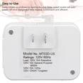 thumbnail image 4 of Timer Switch Socket, Light Timer 12 Hours US Plug 125V   for Home Appliances, 4 of 7