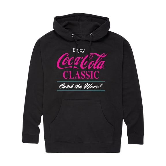 Coca-Cola - Classic Catch The Wave Men's Graphic Fleece Pullover Hoodie